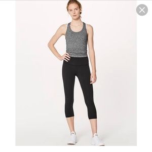 lulu cropped low rise leggings